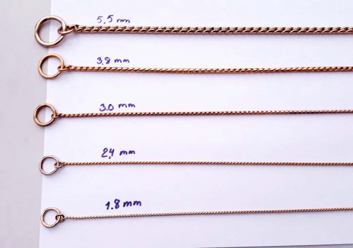 Snake ketju 3,0mm Allvalley USA - Image 2